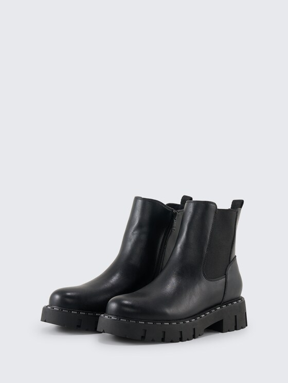 Gefütterte Chelsea Boots von Women, black