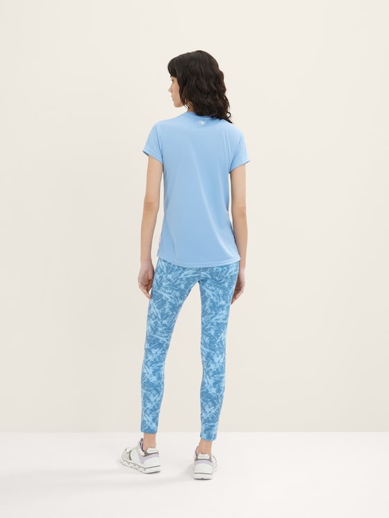 Kurzärmliges Sport-Funktionsshirt von Women, Steel Blue