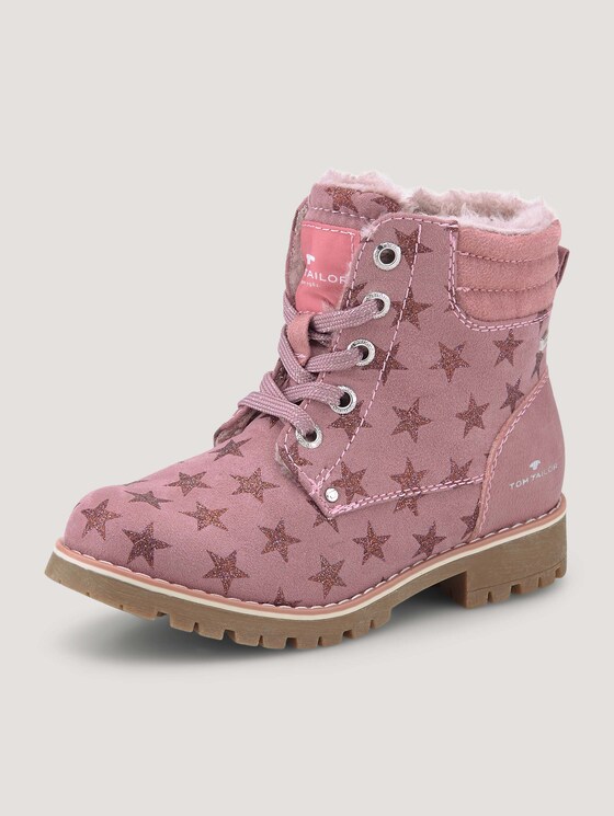 tom tailor boots pink