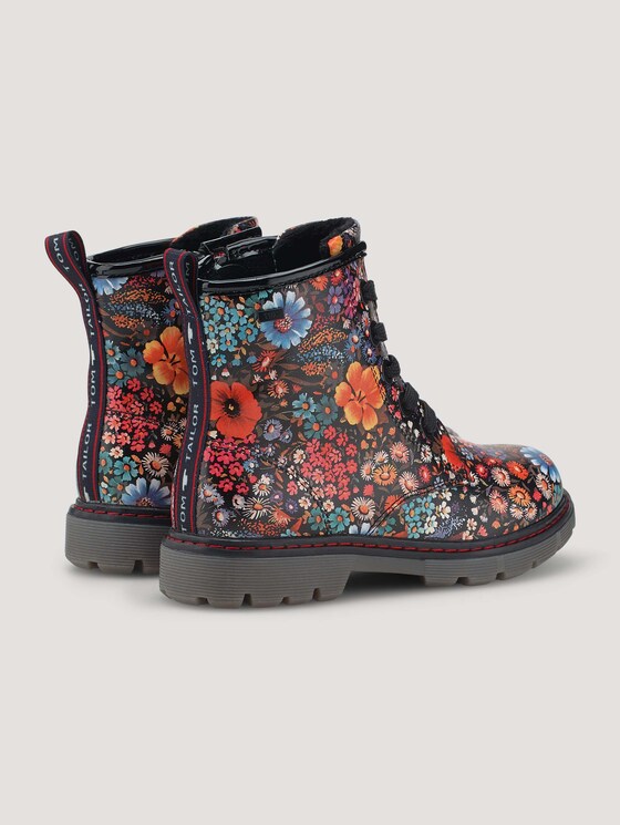 Stiefel mit Blumenmuster - unisex - black-multi Stiefel mit Blumenmuster - unisex - black-multi - 8 - TOM TAILOR