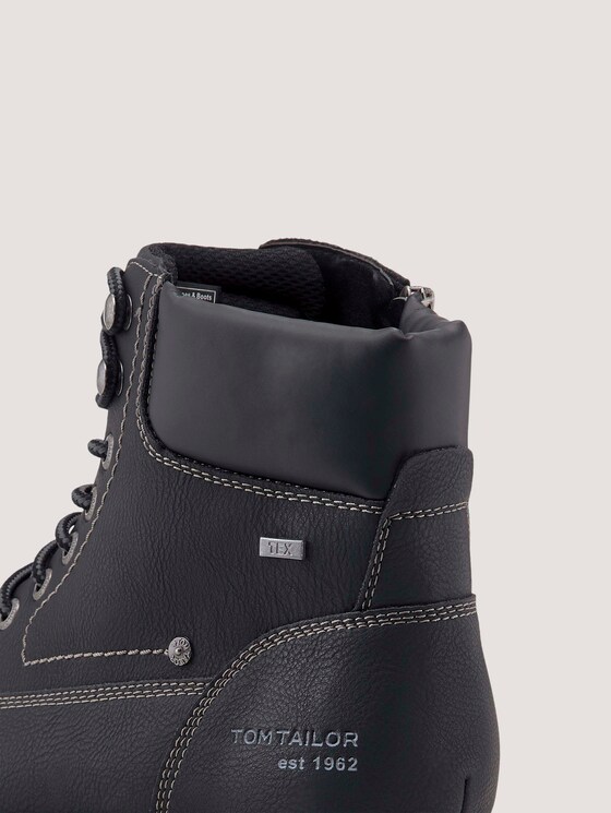 Schnürstiefel mit Reißverschluss - Männer - black Schnürstiefel mit Reißverschluss - Männer - black - 9 - TOM TAILOR