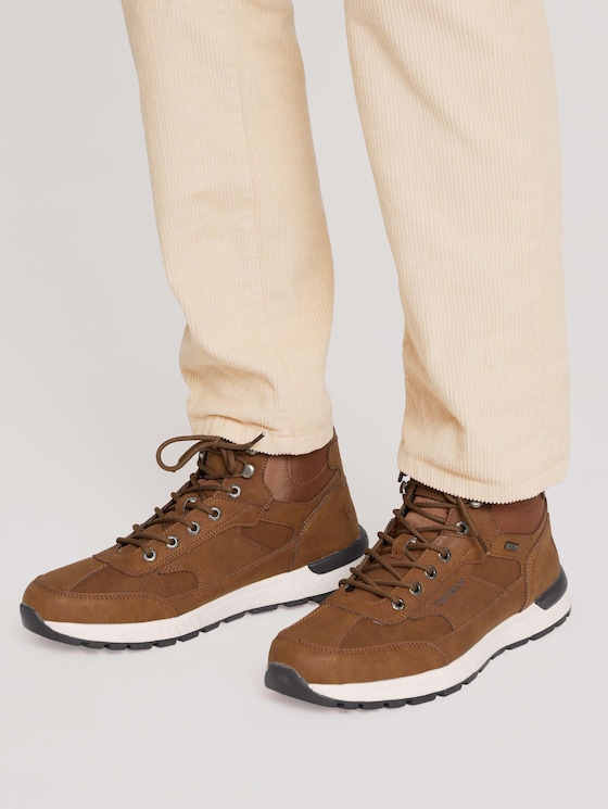 Schnürstiefel mit seitlichem Logo - Männer - cognac Schnürstiefel mit seitlichem Logo - Männer - cognac - 5 - TOM TAILOR