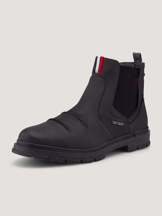 Chelsea Stiefel mit Ziernähten - Männer - coal Chelsea Stiefel mit Ziernähten - Männer - coal - 10 - TOM TAILOR