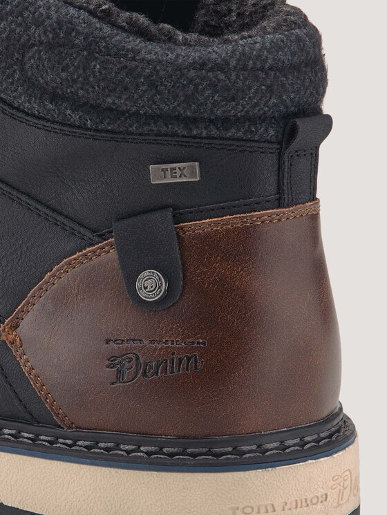 Gefütterte Stiefel mit Reißverschluss - Männer - black Gefütterte Stiefel mit Reißverschluss - Männer - black - 9 - TOM TAILOR Denim