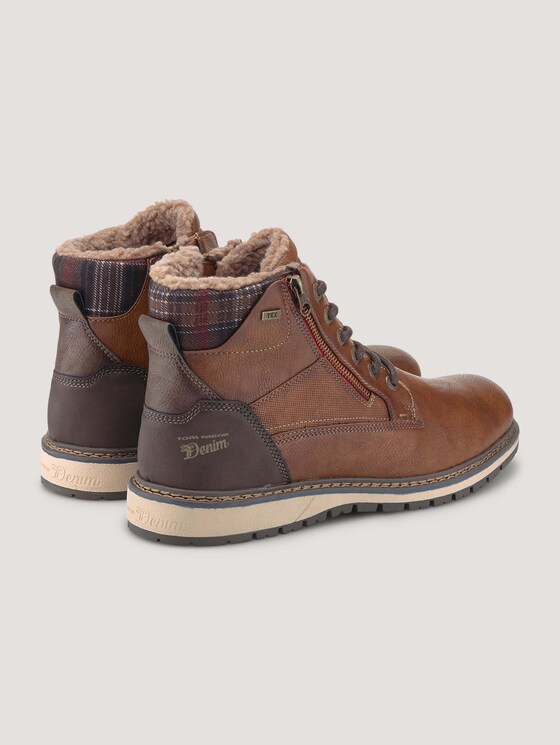 Schnürstiefel mit Zierreißverschluss - Männer - brown Schnürstiefel mit Zierreißverschluss - Männer - brown - 8 - TOM TAILOR Denim