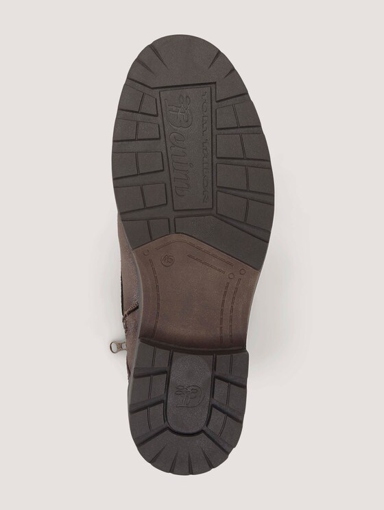 Lace-up boots with a decorative buckle - Men - mokka Lace-up boots with a decorative buckle - Men - mokka - 23 - TOM TAILOR Denim