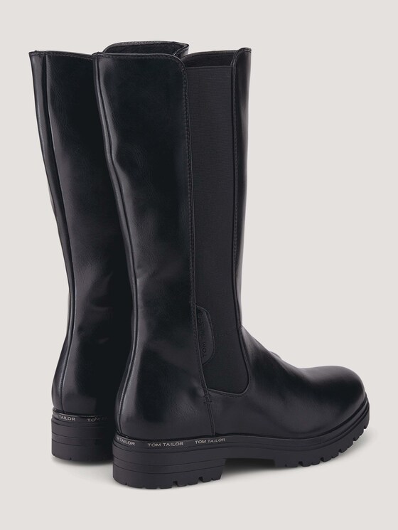 Stiefel mit Gummizug - Frauen - black Stiefel mit Gummizug - Frauen - black - 8 - TOM TAILOR