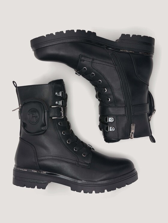 Stiefel mit Schnürsenkel - Frauen - black Stiefel mit Schnürsenkel - Frauen - black - 13 - TOM TAILOR