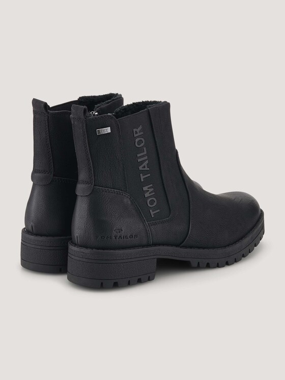 Boot with an elastic band - Women - black Boot with an elastic band - Women - black - 8 - TOM TAILOR