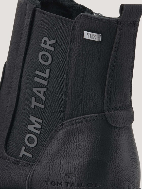 Boot with an elastic band - Women - black Boot with an elastic band - Women - black - 9 - TOM TAILOR