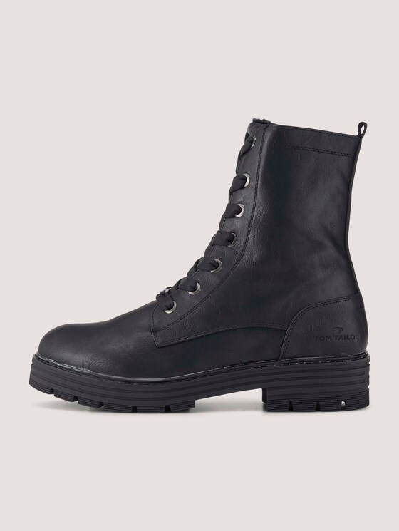Boot with laces - Women - black Boot with laces - Women - black - 7 - TOM TAILOR