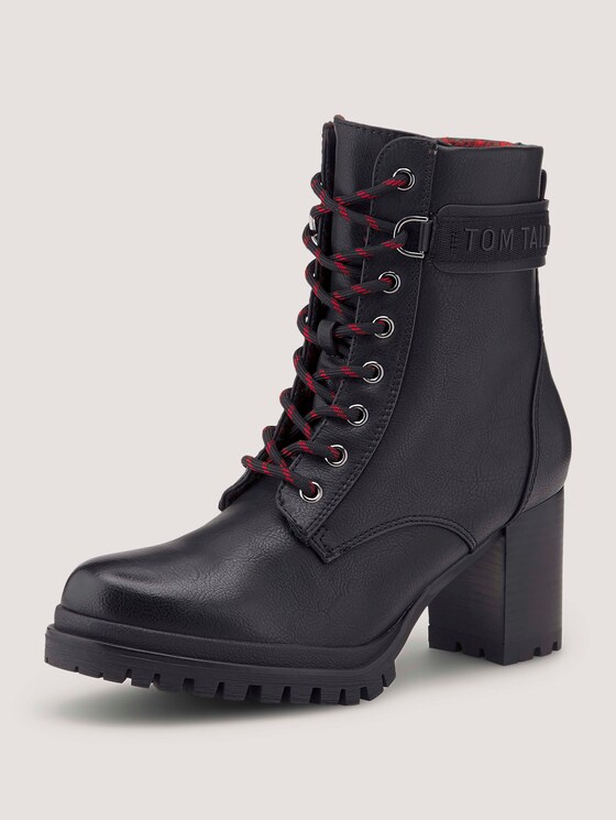 Enkellaarsjes met veters - Vrouwen - black Enkellaarsjes met veters - Vrouwen - black - 10 - TOM TAILOR