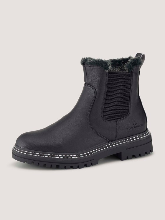 Lined ankle boot - Women - black Lined ankle boot - Women - black - 10 - TOM TAILOR
