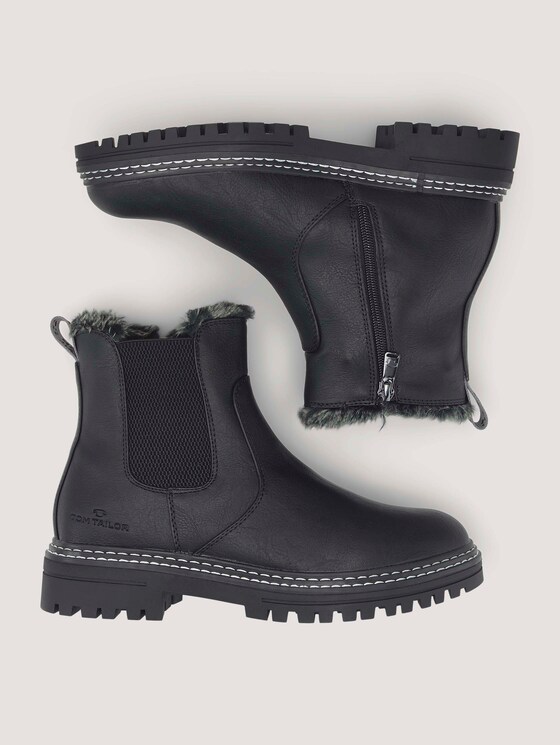 Lined ankle boot - Women - black Lined ankle boot - Women - black - 13 - TOM TAILOR