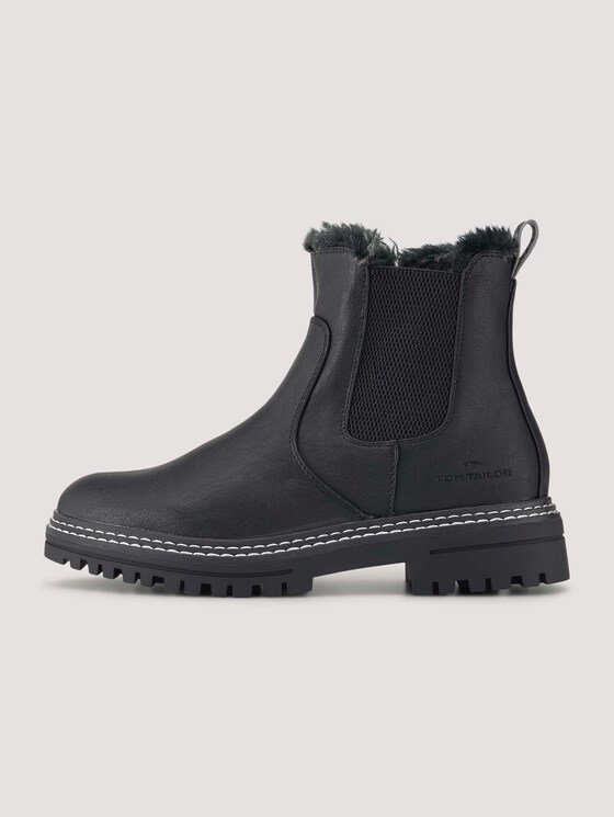 Lined ankle boot - Women - black Lined ankle boot - Women - black - 7 - TOM TAILOR