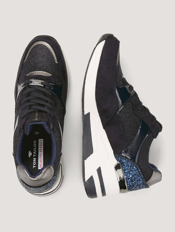 Sneaker mit Glitzernetz - Frauen - navy Sneaker mit Glitzernetz - Frauen - navy - 13 - TOM TAILOR