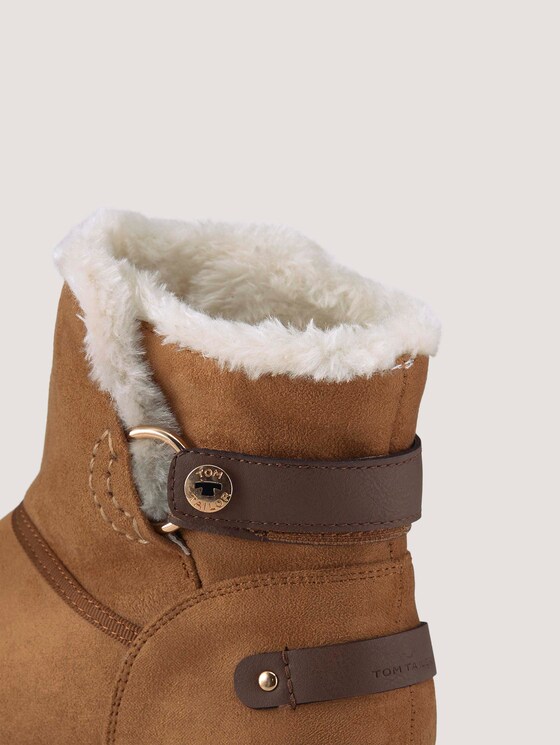 Lined ankle boot - Women - camel Lined ankle boot - Women - camel - 9 - TOM TAILOR