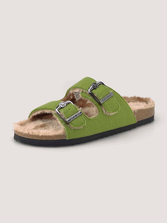 Lined mules - Women - green Lined mules - Women - green - 10 - TOM TAILOR