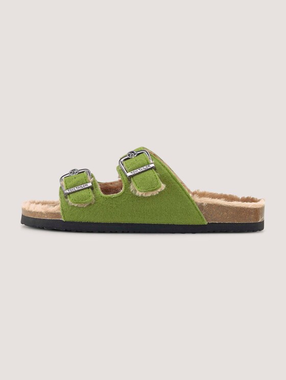 Lined mules - Women - green Lined mules - Women - green - 7 - TOM TAILOR