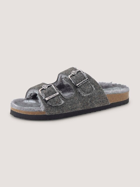 Lined mules - Women - coal Lined mules - Women - coal - 10 - TOM TAILOR