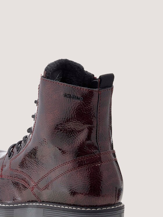 Glanzende laarzen - Vrouwen - bordo Glanzende laarzen - Vrouwen - bordo - 9 - TOM TAILOR
