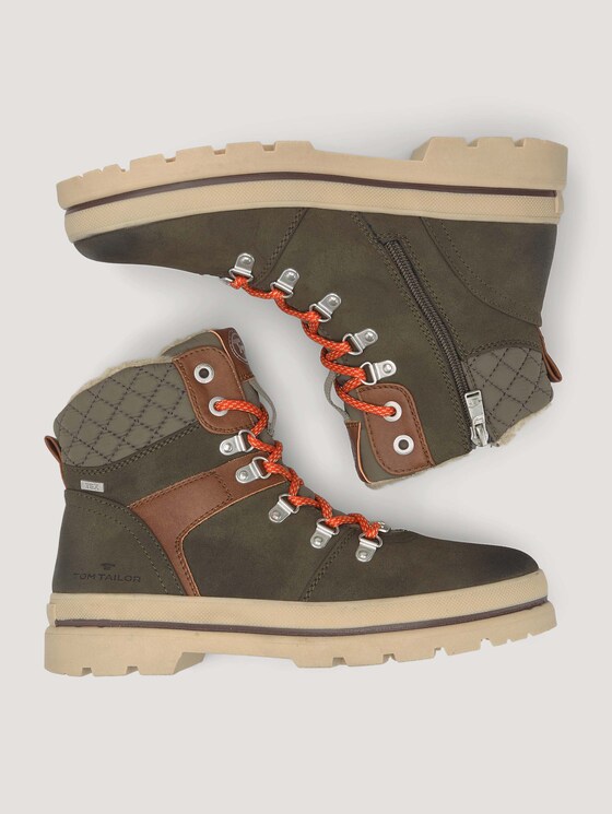 Gefütterte Stiefel - Frauen - khaki Gefütterte Stiefel - Frauen - khaki - 13 - TOM TAILOR