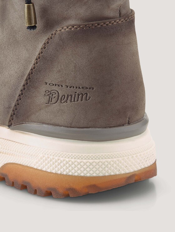 Gefütterte Stiefel - Frauen - taupe Gefütterte Stiefel - Frauen - taupe - 9 - TOM TAILOR Denim