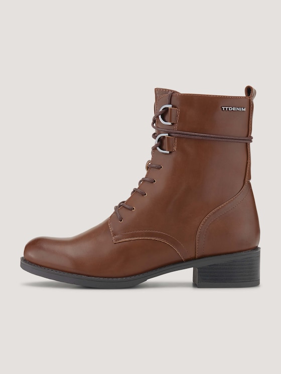 Boot with laces - Women - cognac Boot with laces - Women - cognac - 7 - TOM TAILOR Denim