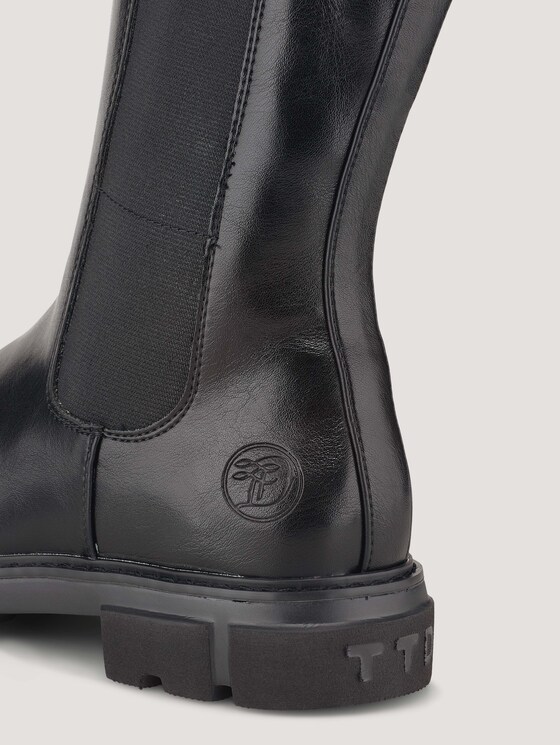 Stiefel mit Gummizug - Frauen - black Stiefel mit Gummizug - Frauen - black - 9 - TOM TAILOR Denim