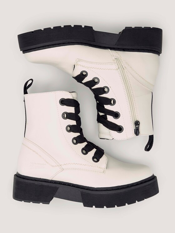 Stiefel mit Schnürung - Frauen - offwhite Stiefel mit Schnürung - Frauen - offwhite - 13 - TOM TAILOR Denim