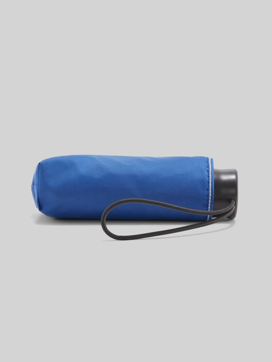 TOM TAILOR Compact Mini Umbrella – Hand Opener, Windproof, 15.5cm Folded Length (Black, Blue, Gray, Red)