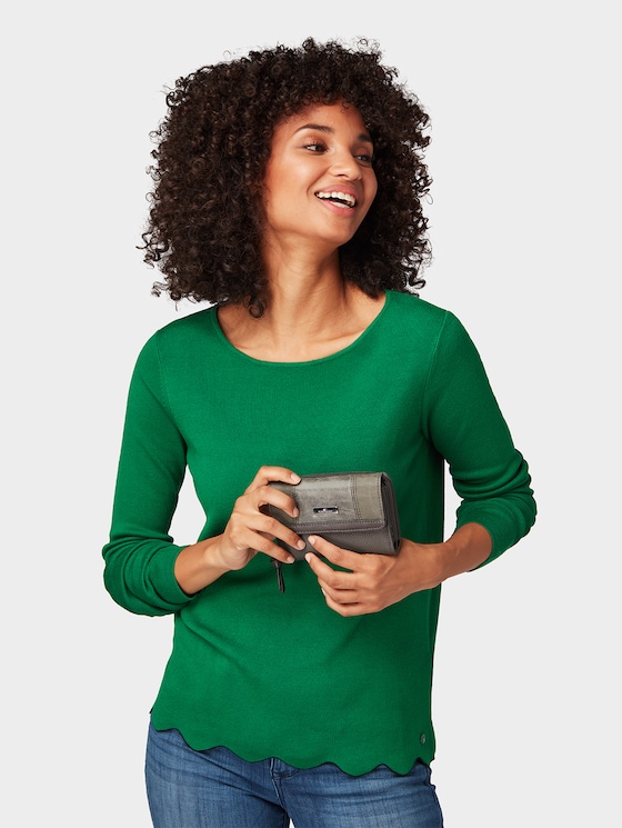 Juna flap portemonnee door Women, grey