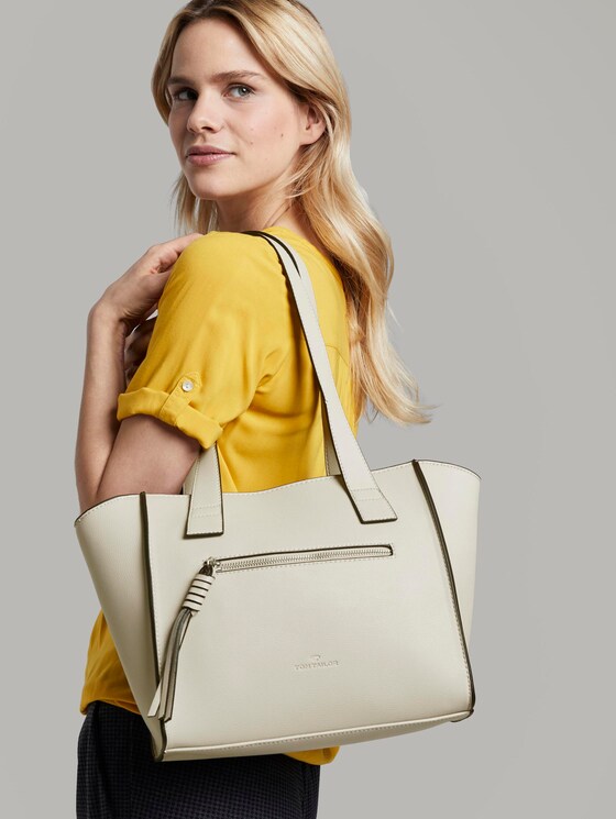 Shopper KATHARINA - Vrouwen - light grey Shopper KATHARINA - Vrouwen - light grey - 5 - TOM TAILOR