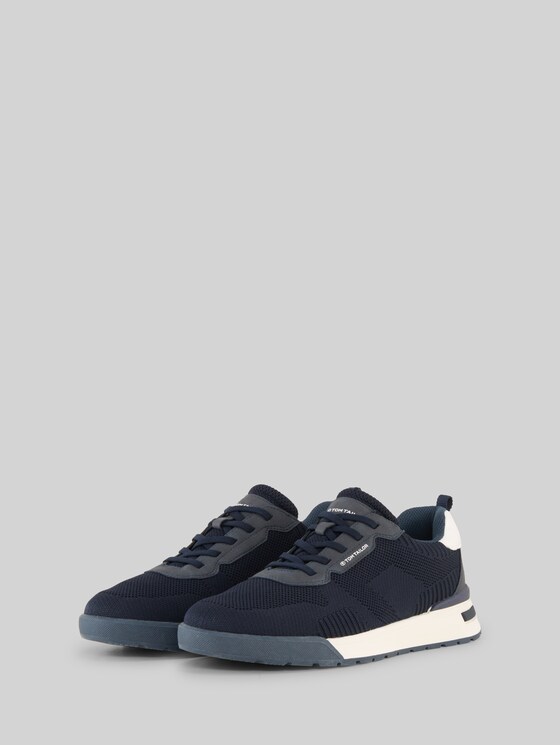 Sneaker mit Mesh in blau von Tom Tailor