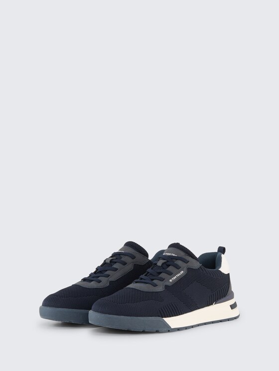 Sneaker mit Mesh von Men, navy