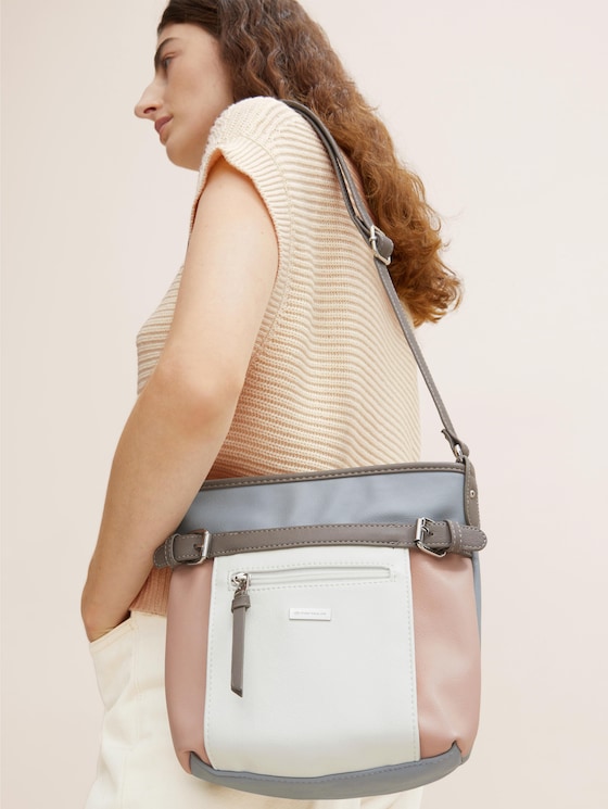 TTJUNA schoudertas met riemelement door Women, mixed rose