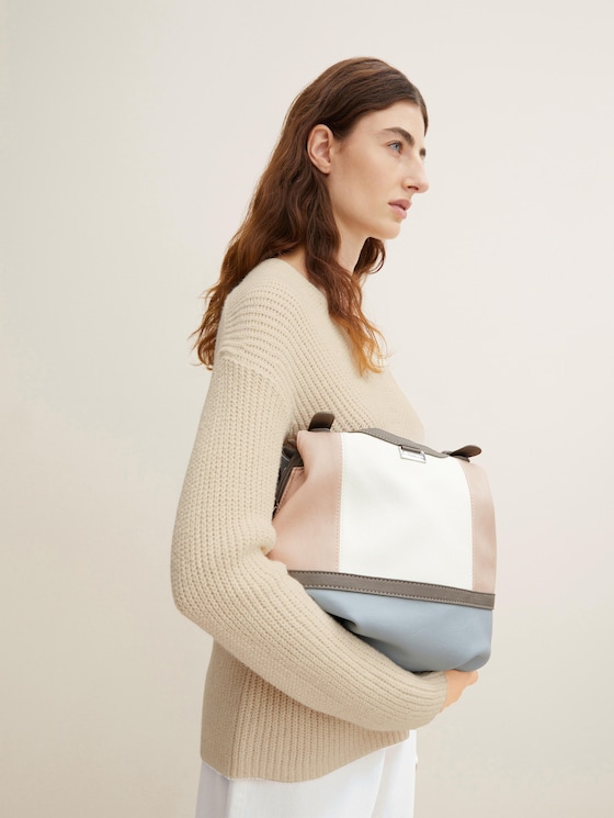 TTJUNA shopper met riemelement door Women, mixed rose