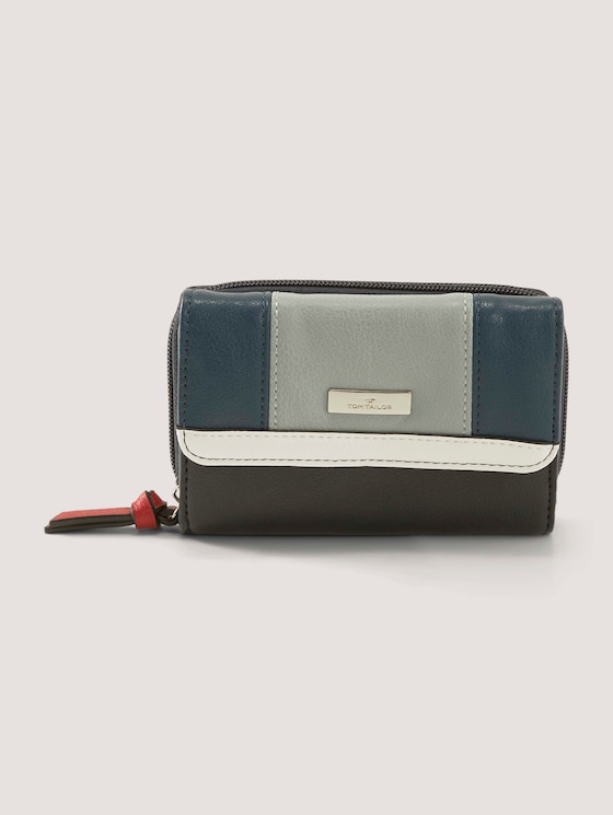 Juna Flash mittleres Portemonnaie - Frauen - mixed blue Juna Flash mittleres Portemonnaie - Frauen - mixed blue - 7 - TOM TAILOR