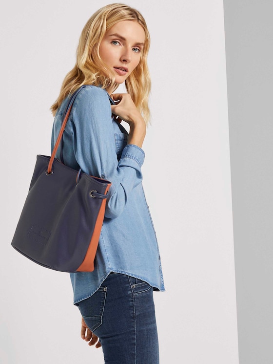 Jess Beuteltasche - Frauen - mixed blue Jess Beuteltasche - Frauen - mixed blue - 5 - TOM TAILOR