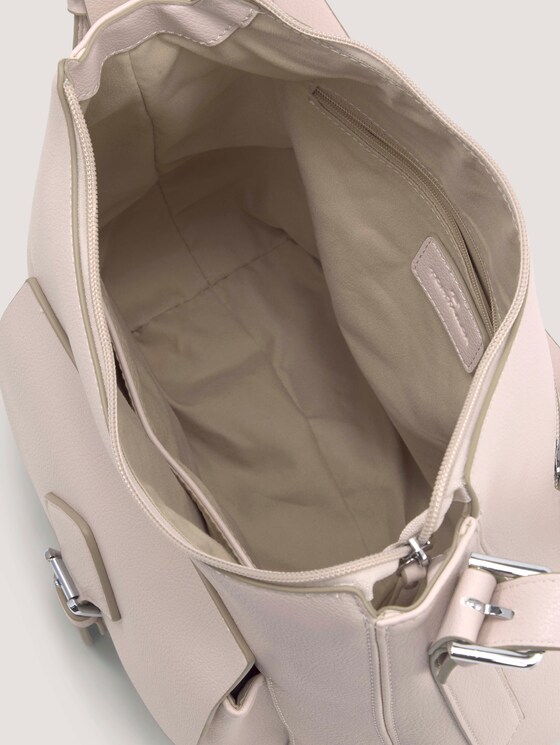 Milana Hobo Tasche mit Schnalle - Frauen - off white / off white Milana Hobo Tasche mit Schnalle - Frauen - off white / off white - 16 - TOM TAILOR