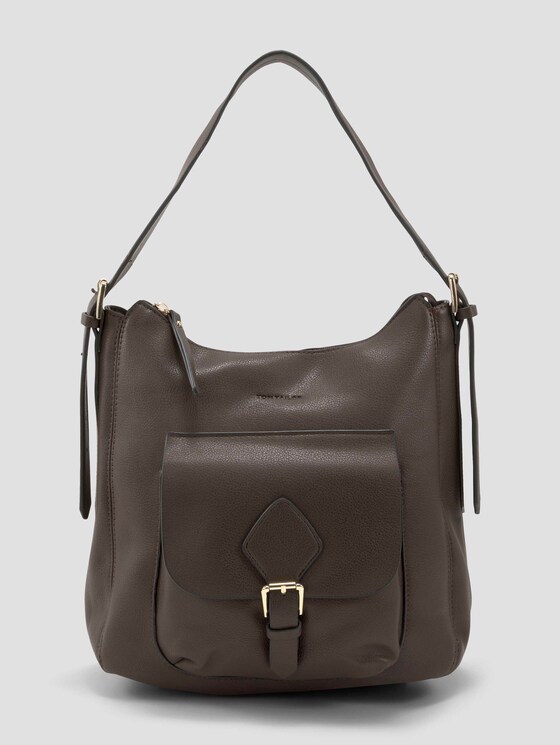 Milana Hobo Tasche mit Schnalle - Frauen - dark brown Milana Hobo Tasche mit Schnalle - Frauen - dark brown - 7 - TOM TAILOR