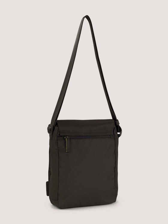 Jon Umhängetasche mit Überschlag aus recycletem Polyester - Männer - schwarz / black Jon Umhängetasche mit Überschlag aus recycletem Polyester - Männer - schwarz / black - 8 - TOM TAILOR