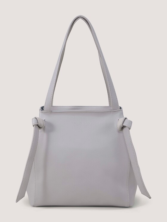 Miri Shopper mit Ziergürtel - Frauen - light grey Miri Shopper mit Ziergürtel - Frauen - light grey - 7 - TOM TAILOR