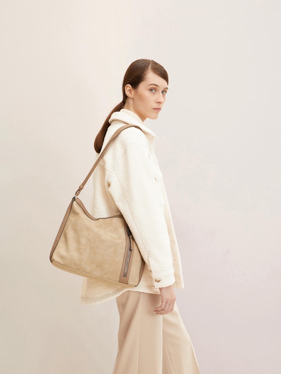 DEYA Hobo Tas door Women, beige / beige