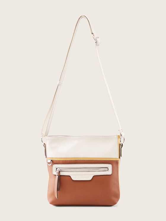TTJULE Umhängetasche mit Colour Blocking von Women, mixed cognac