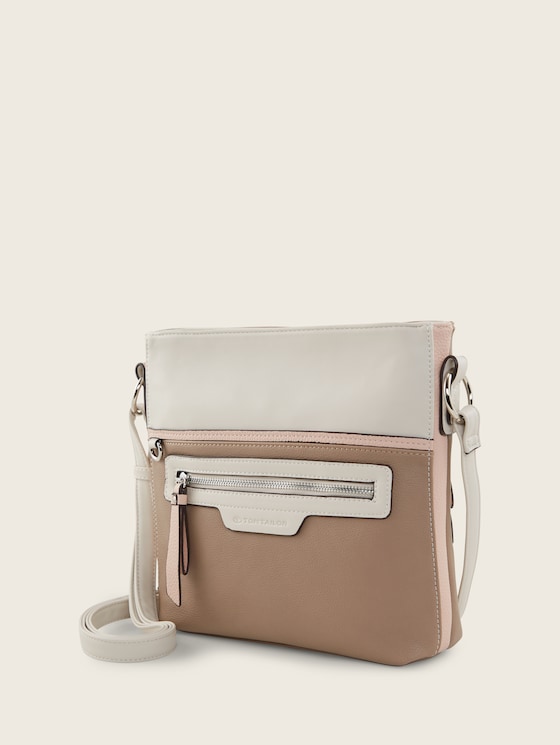 Shoulder bag JULE in a two-tone design