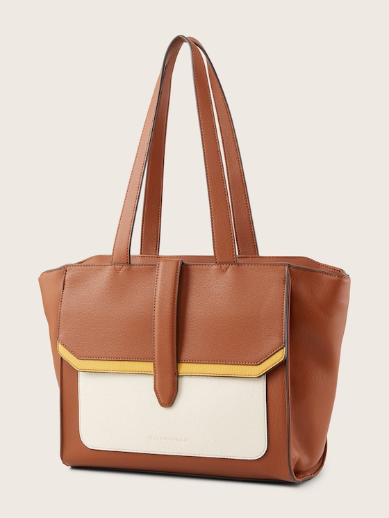 AMELY shopper with a contrasting edge