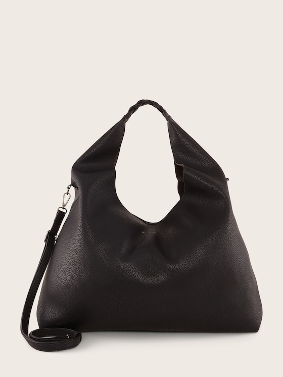 Finna Umhängetasche mit geflochtenem Bügel von Women, schwarz / black