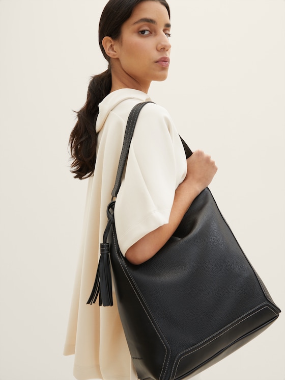 Isa Hobo Tasche von Women, schwarz / black