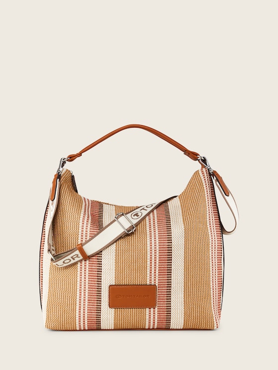 LINN hobo bag in a striped pattern